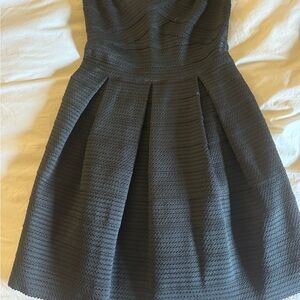 Express Strapless Black Dress